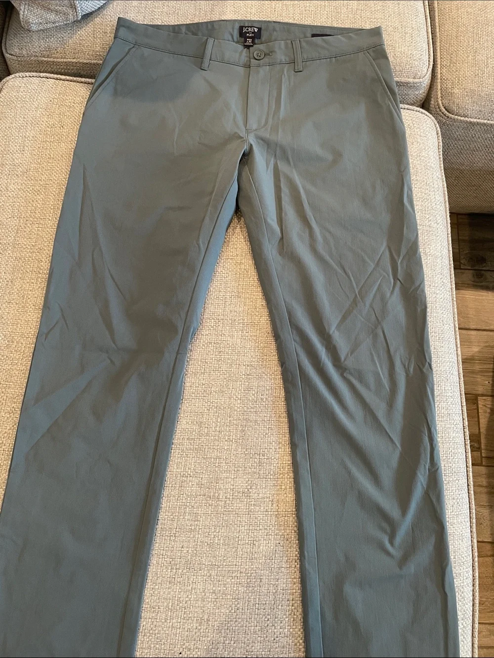 J. Crew Men's Blue/Gray Chino Pants